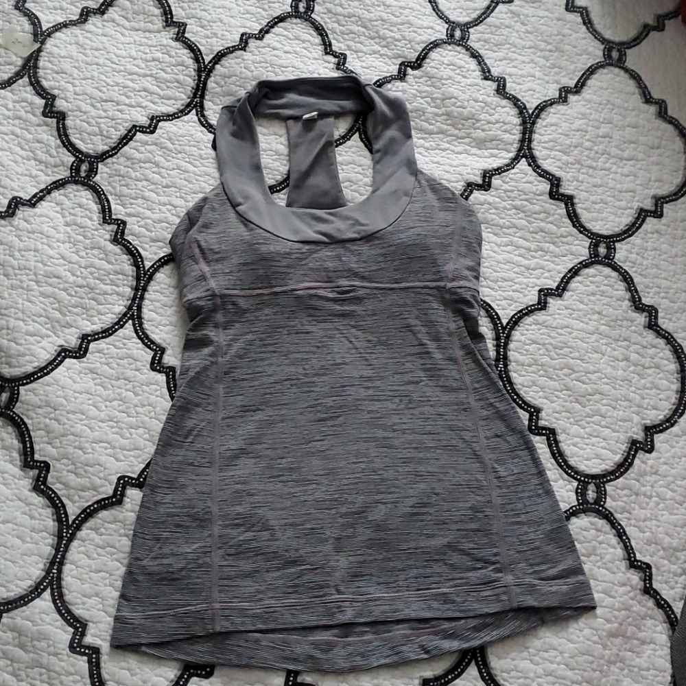 Grey Lululemon tank